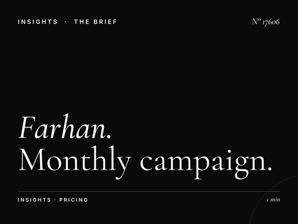 Farhan Tower Screen Rates Muscat: Monthly Campaign Pricing