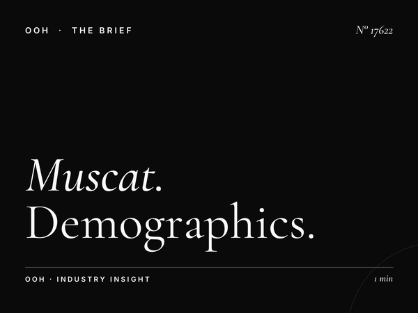 Muscat University Digital Screen Audience: Demographics