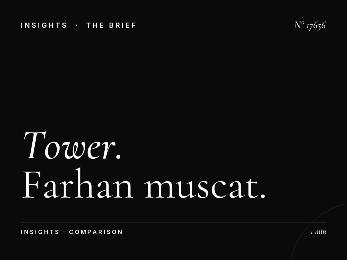 Tower Digital vs Traditional: Farhan Muscat Advantages