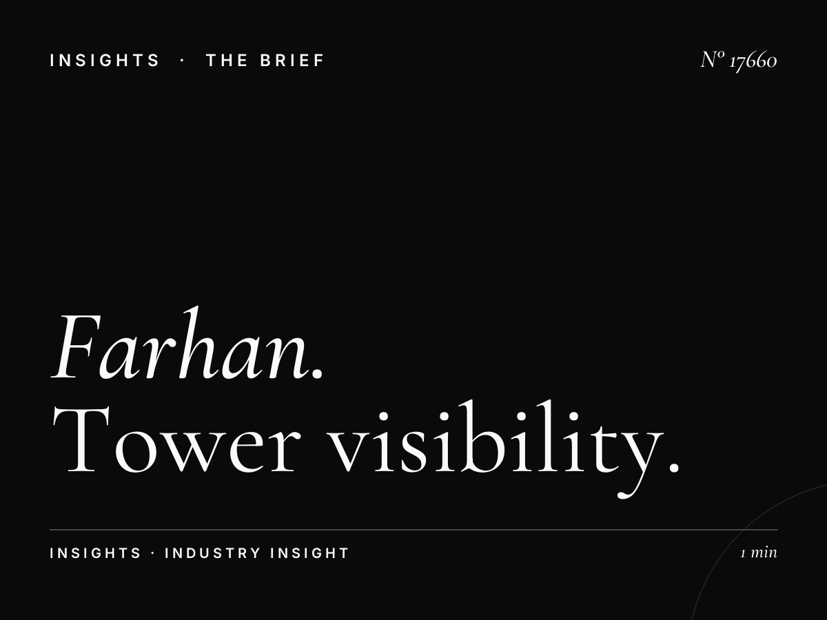 Farhan Tower Screen Impact Muscat: Tower Visibility