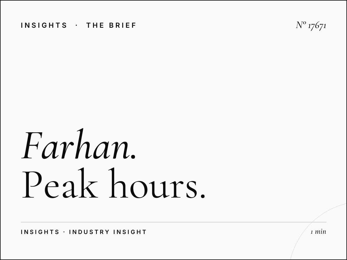 Farhan Tower Screen Time Slots Muscat: Peak Hours