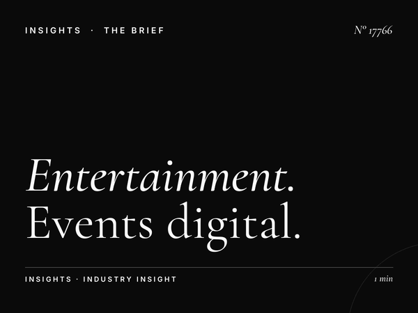Entertainment Taminat Complex Screen: Events Digital