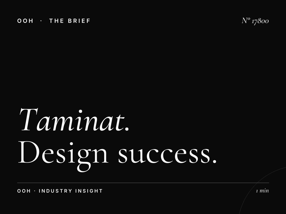 Taminat Complex Digital Screen Creative: Design Success