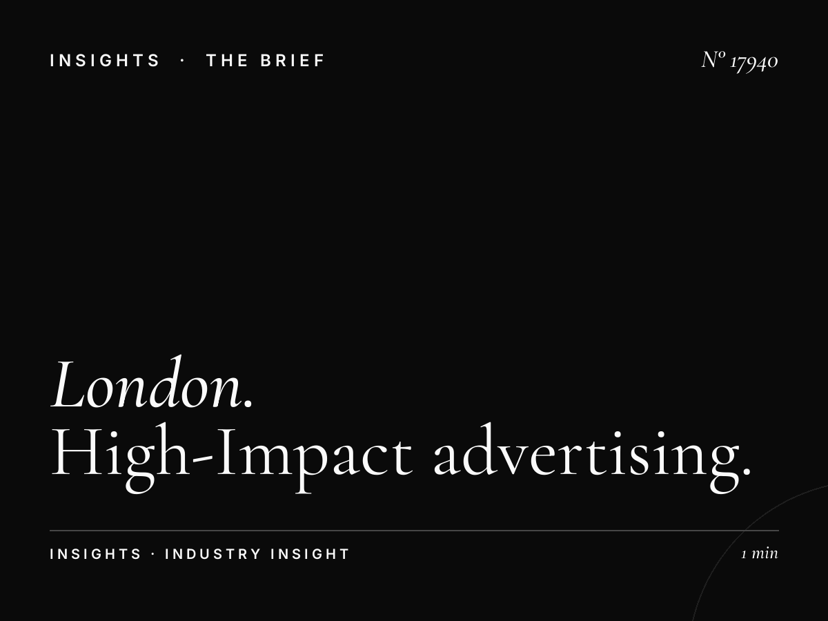 London Underground 96 Sheets Visibility: High-Impact Advertising That Moves Millions