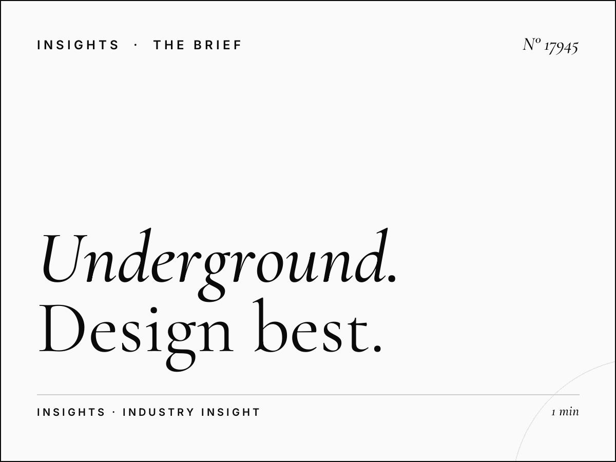 Underground 96 Sheets Creative London: Design Best Practices