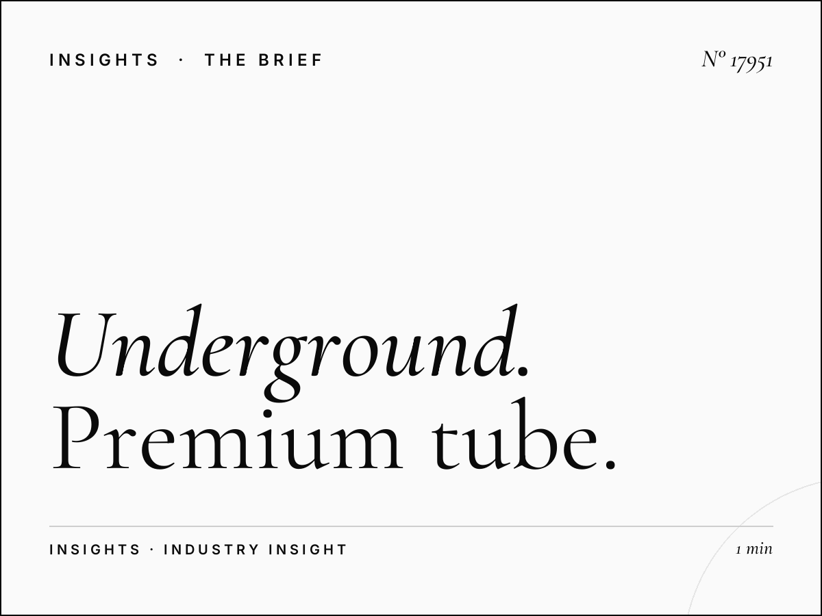 Underground 96 Sheets Sites London: Premium Tube Spots
