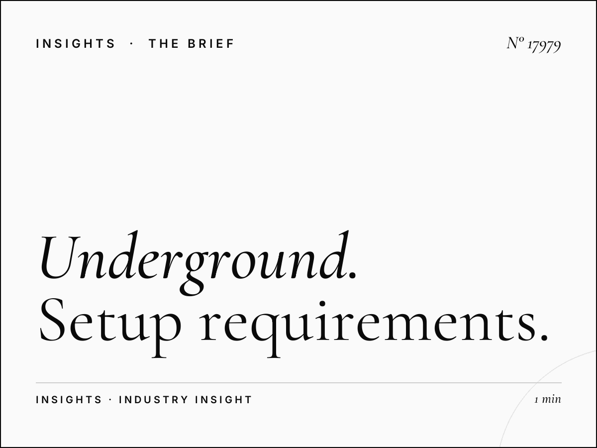 Underground 96 Sheets Installation London: Setup Requirements