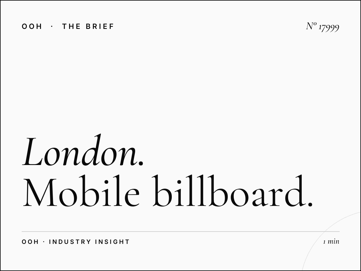 London Bus Supside: Mobile Billboard Bus Marketing
