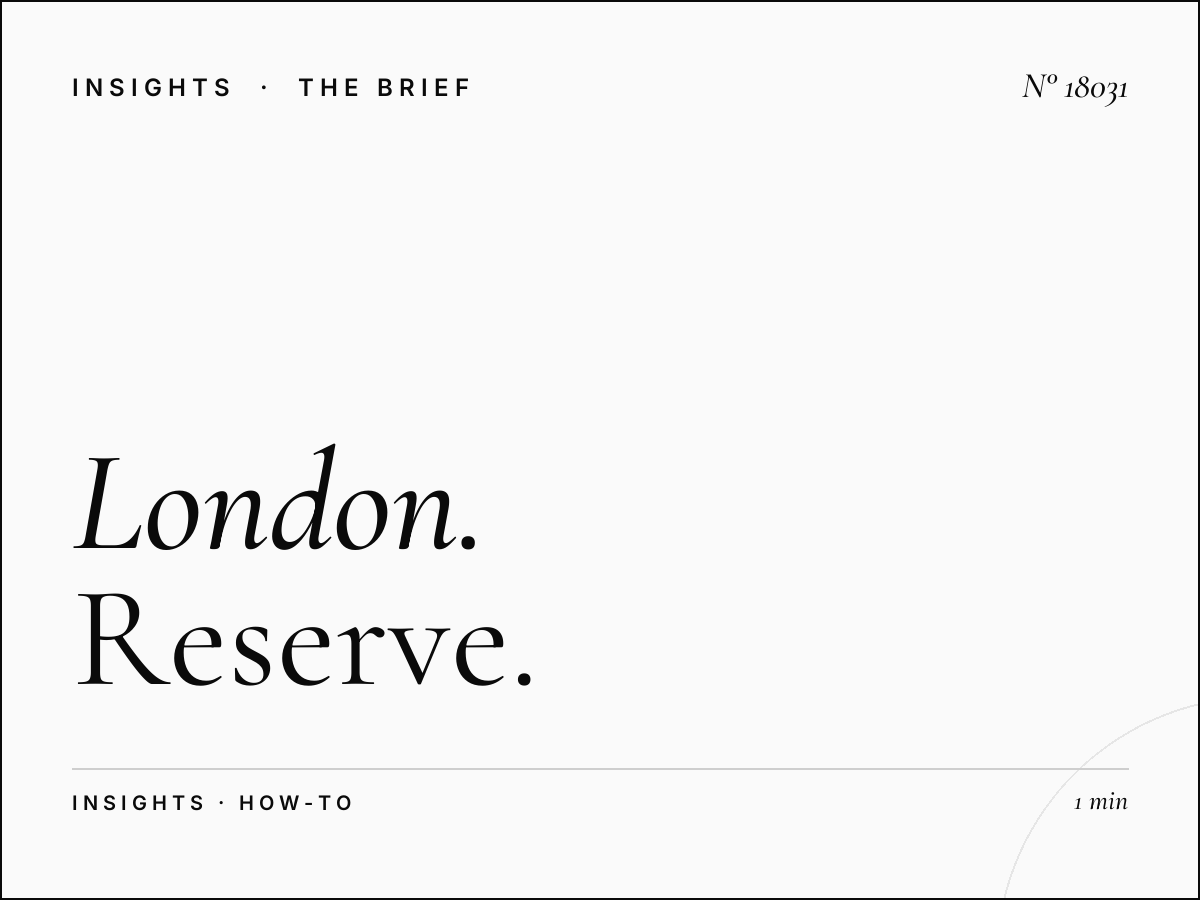 London Underground 96 Sheets Booking: How to Reserve Your Campaign