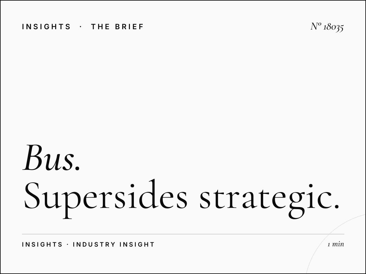 Bus Campaign London: Supersides Strategic Planning