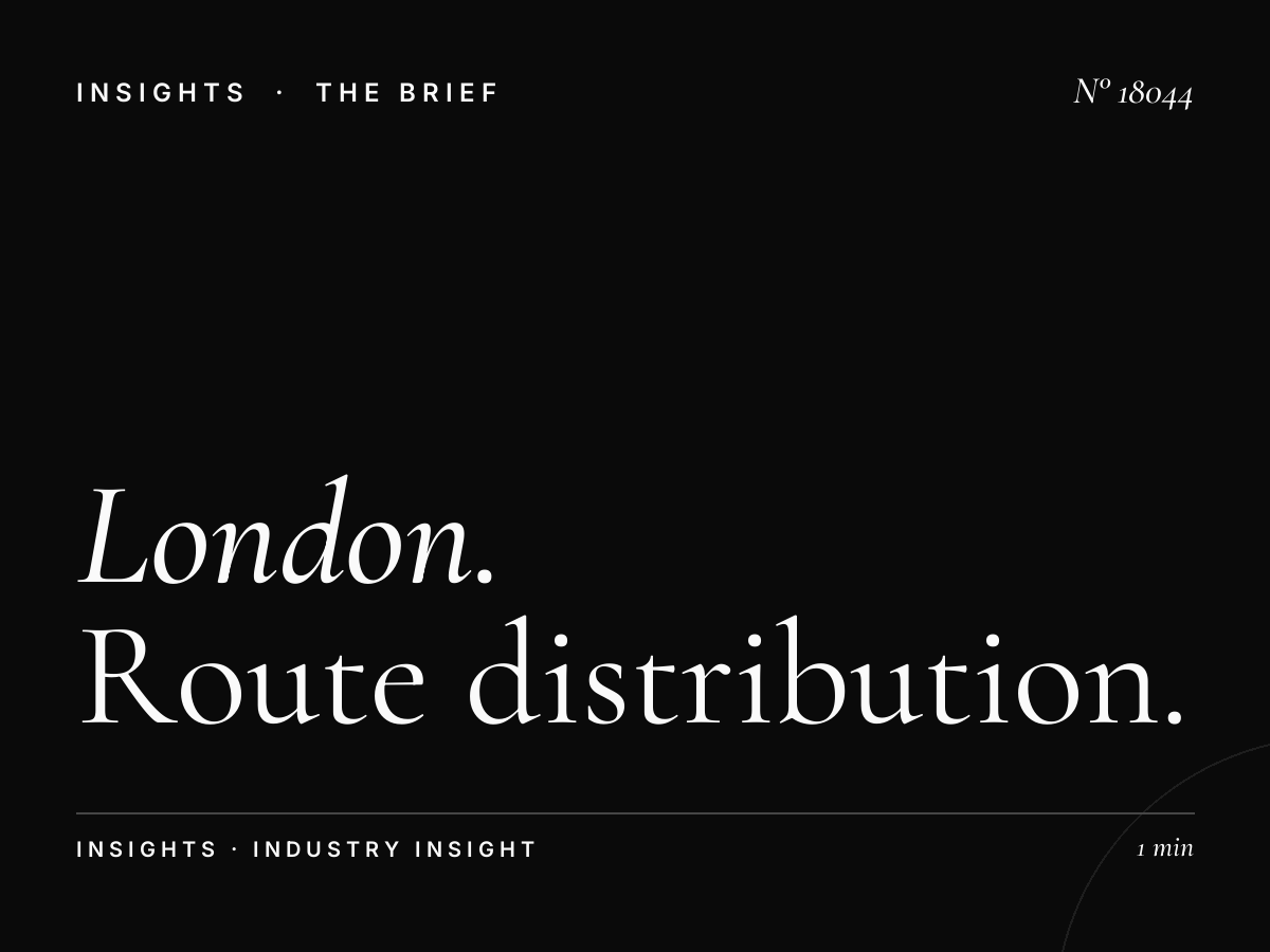 London Bus Supersides Network: Route Distribution and Advertising Opportunities