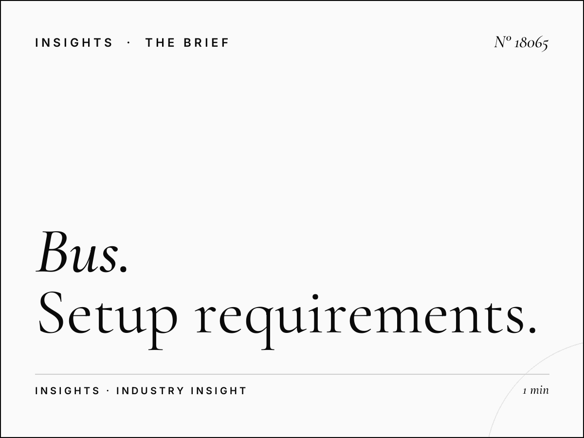 Bus Supersides Installation London: Setup Requirements