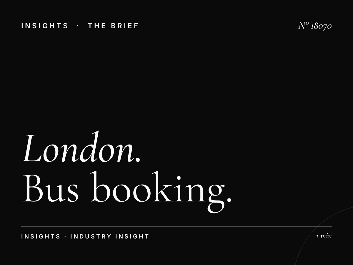 London Bus Supersides Contracts: Bus Booking Terms