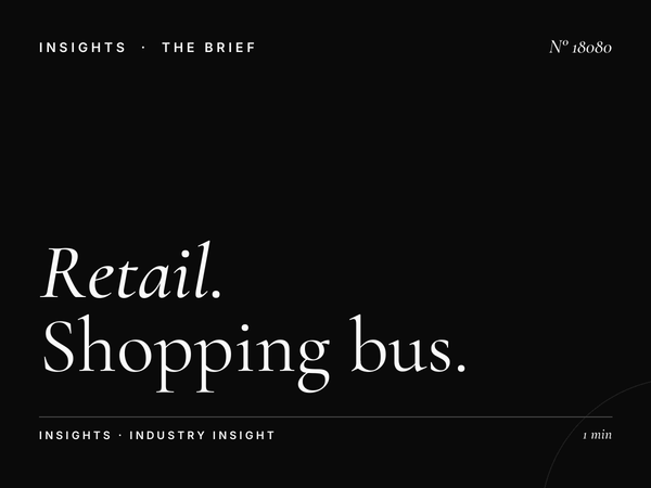 Retail Brands London Bus Supersides: Shopping Bus