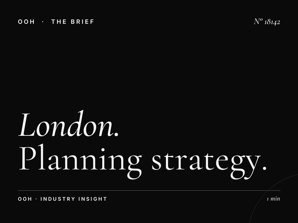 London D96s Digital Screen Campaign: Planning Strategy