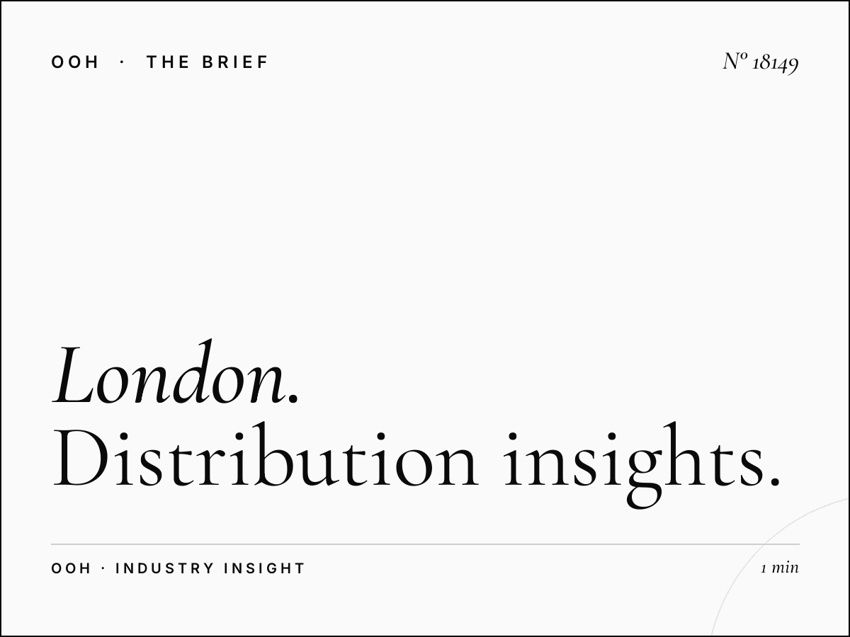 London D96s Digital Screen Network: Distribution Insights for Media Buyers