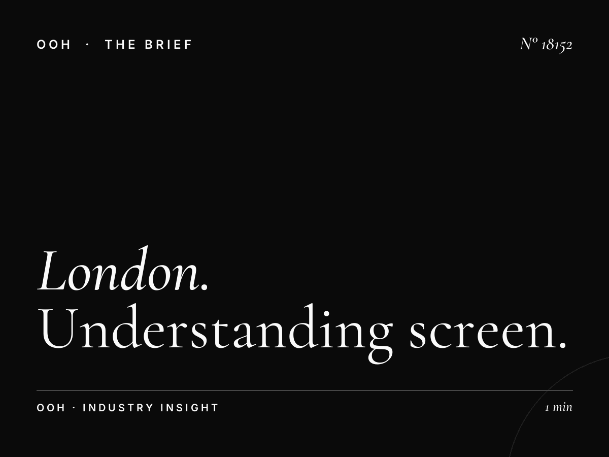 London D96s Digital Screen Traffic: Understanding Screen Viewership and Advertising Impact