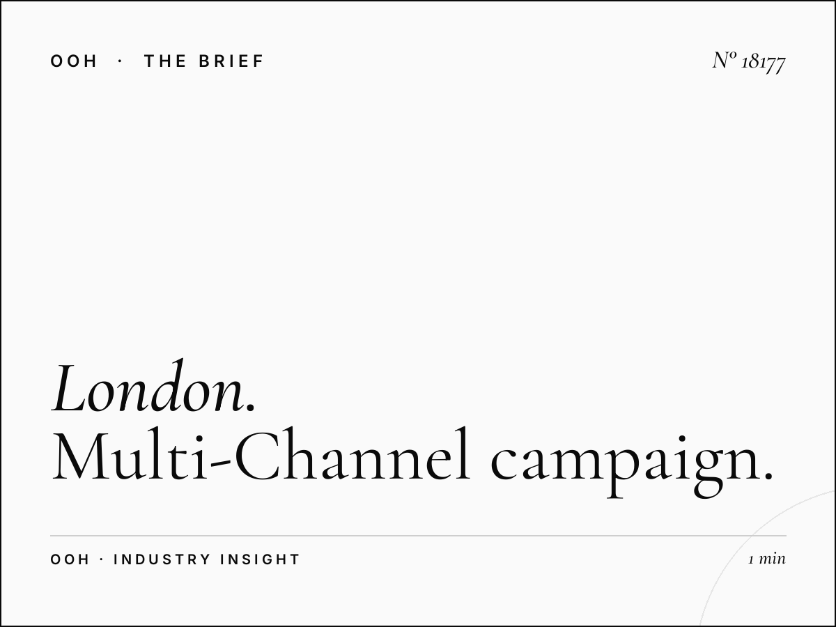 London D96s Digital Screen Integration: Multi-Channel Campaign Success