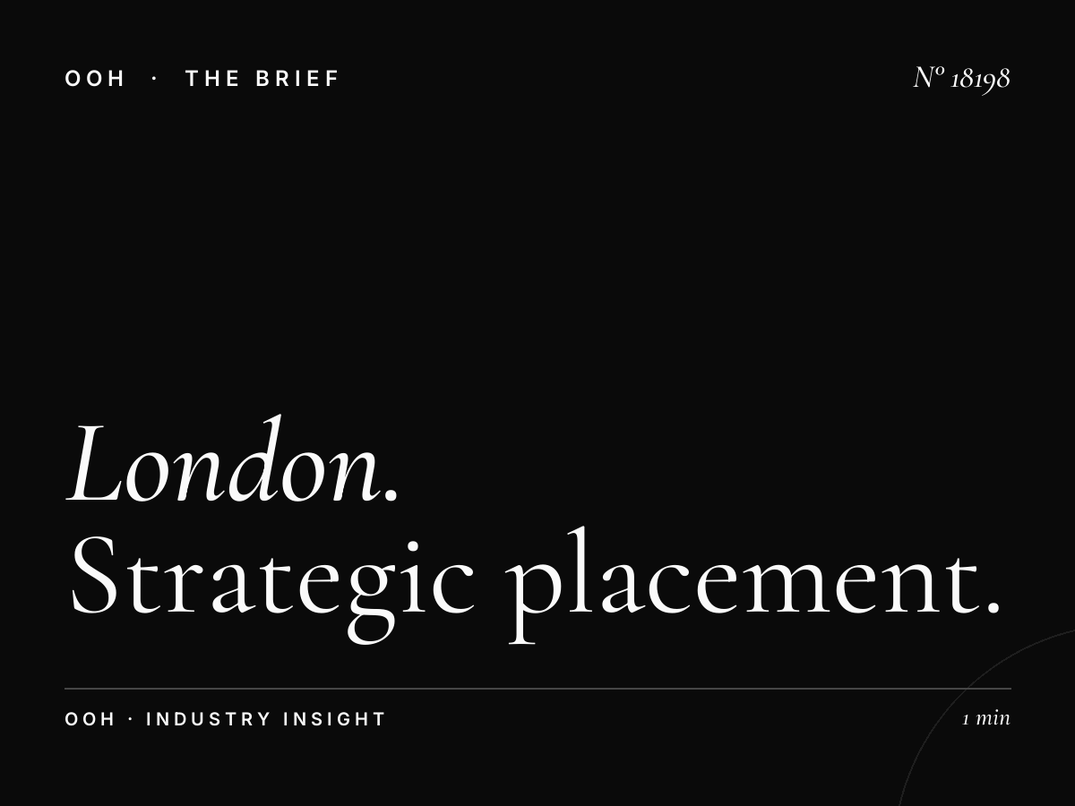 London DM6s Digital Screens Locations: Strategic Placement