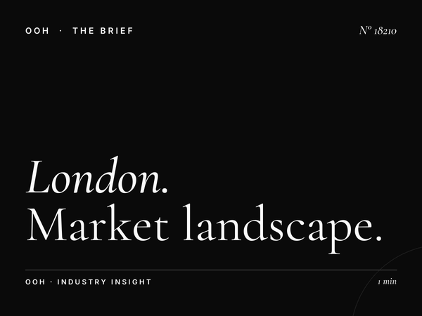 London D96s Digital Screen Competition: Market Landscape
