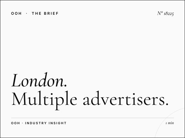 London D96s Digital Screen Rotation: Multiple Advertisers