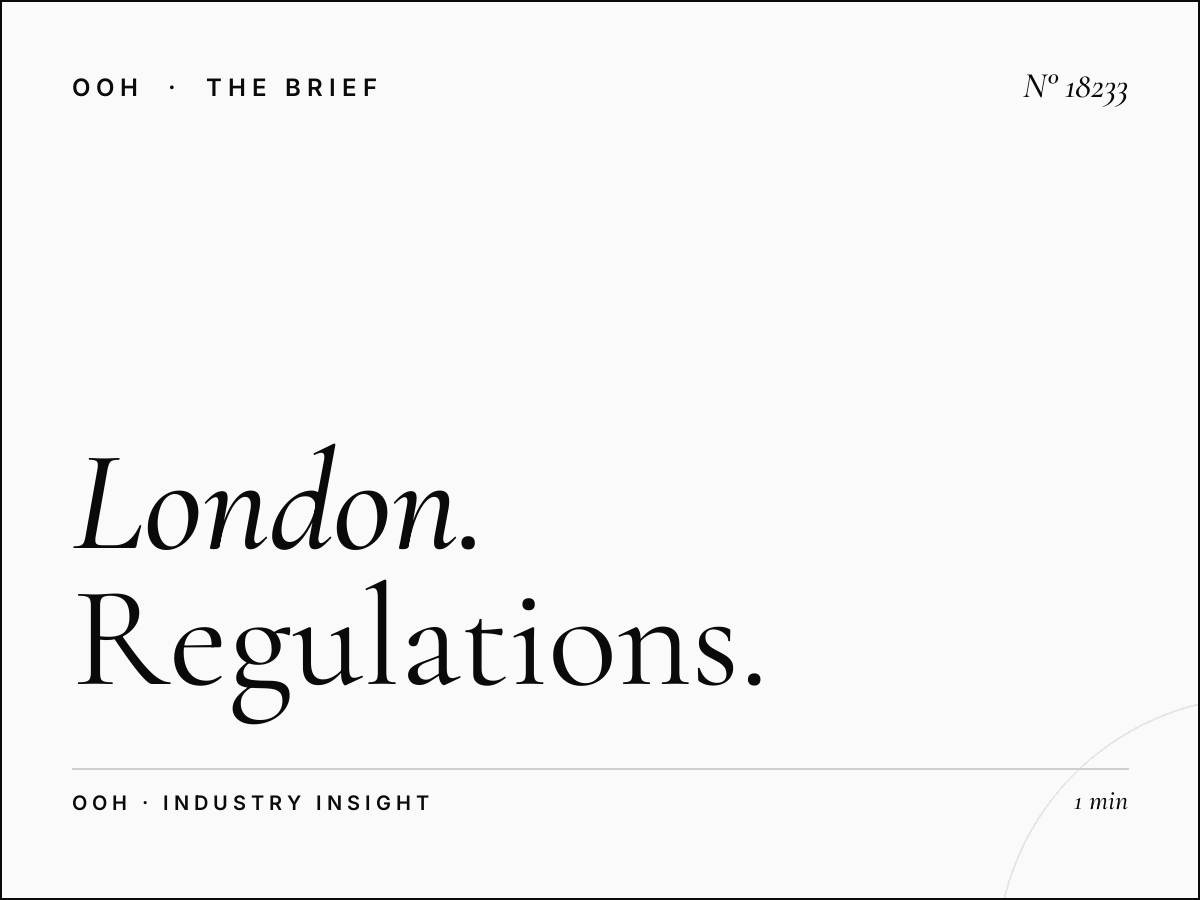 London DM6s Digital Screens Permits: Regulations