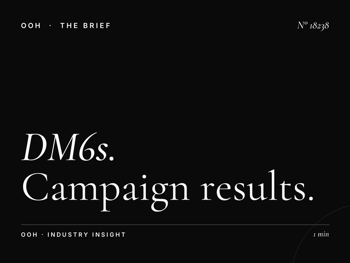 DM6s Digital Screens Effectiveness London: Campaign Results