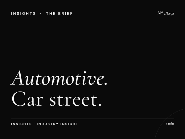 Automotive Brands London DM6s Digital: Car Street Digital