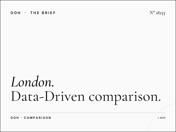 London DM6s Digital Screens vs Static: A Data-Driven Comparison