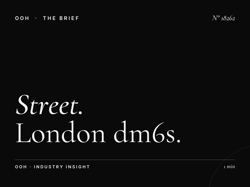 Street Digital Screen: London DM6s Specifications