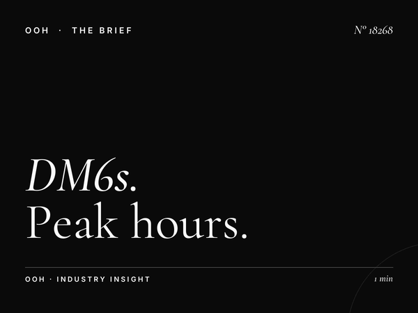 DM6s Digital Screens Time Slots London: Peak Hours