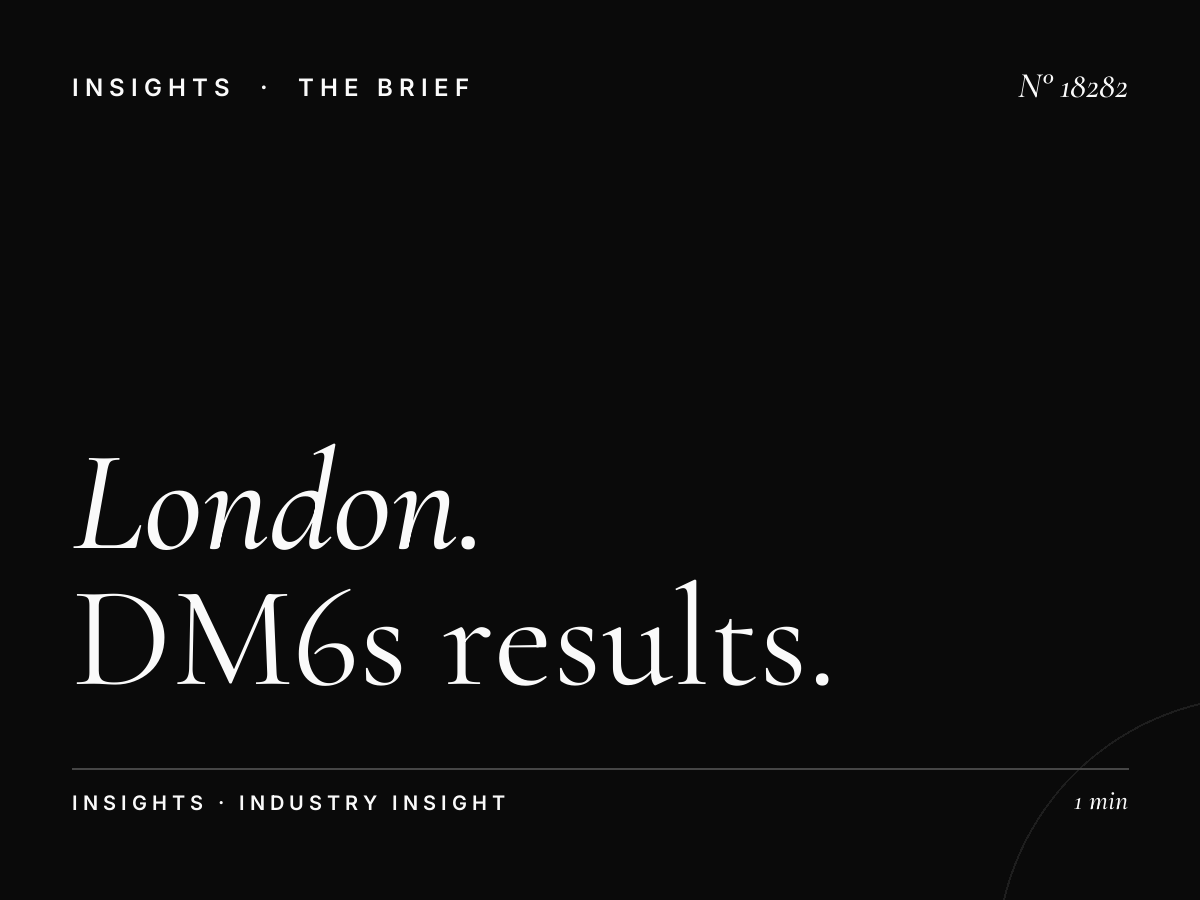London Street Digital Cases: DM6s Results