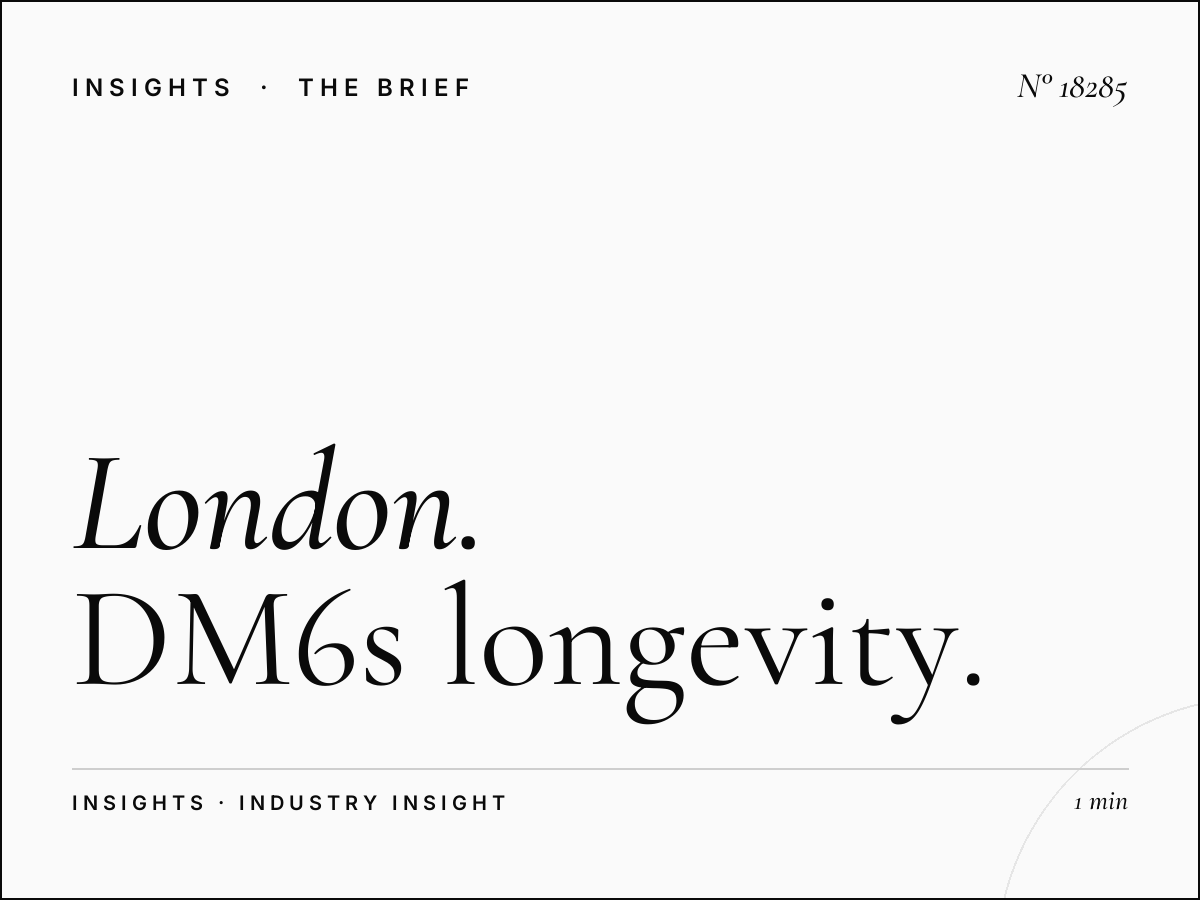 London Street Digital Quality: DM6s Longevity
