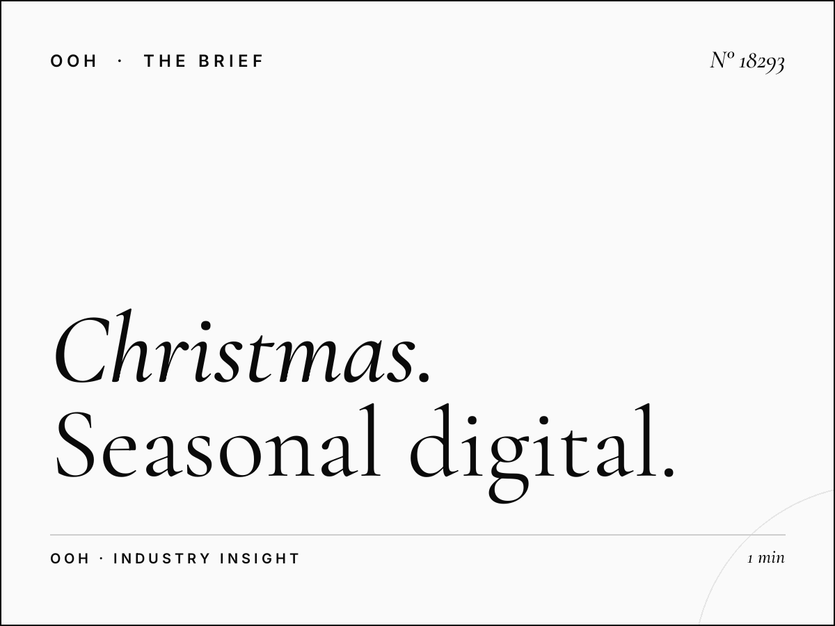 Christmas London DM6s Digital Screens: Seasonal Digital Marketing at Its Most Impactful