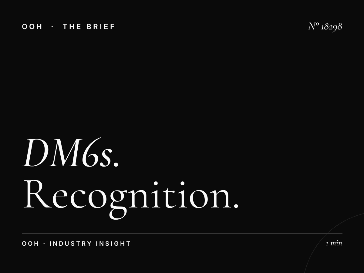 DM6s Digital Screens Brand Impact London: Recognition