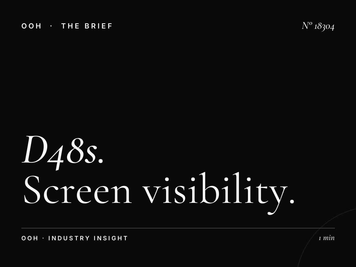 D48s Digital Screen Impact London: Screen Visibility That Delivers Results