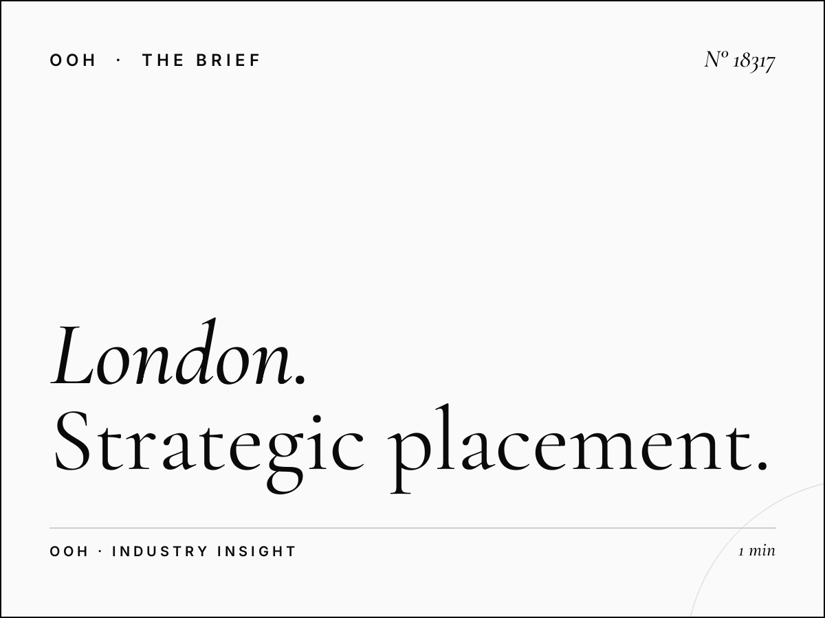 London D48s Digital Screen Locations: Strategic Placement