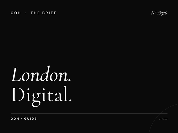 London D48s Digital Screen Advertising: Complete Digital Guide