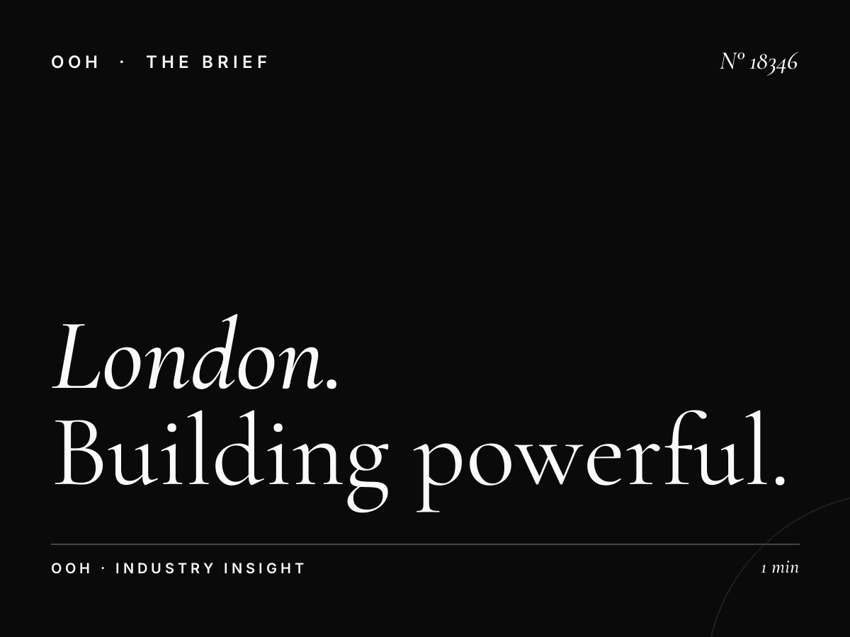 London D48s Digital Screen Branding: Building Powerful Brands in the Capital's Premium Locations