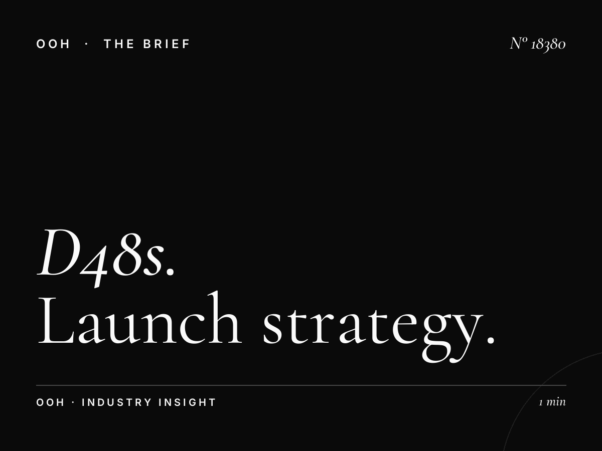 D48s Digital Screen New Product London: Launch Strategy
