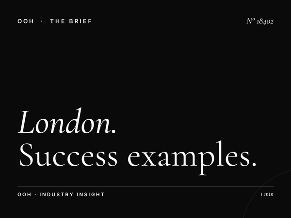 London D48s Digital Screen Cases: Success Examples