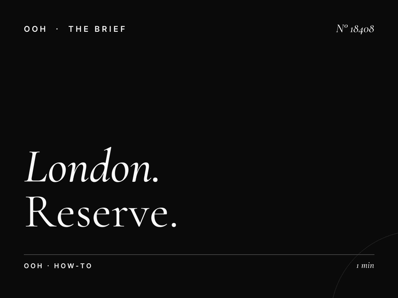 London D48s Digital Screen Booking: How to Reserve