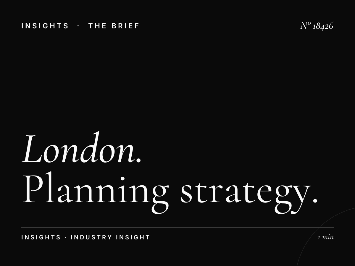 London Underground 48 Sheets Campaign: Planning Strategy