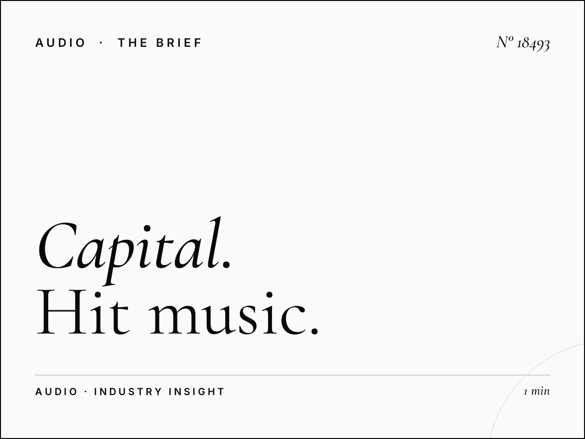 Capital FM UK: Hit Music National Radio Advertising