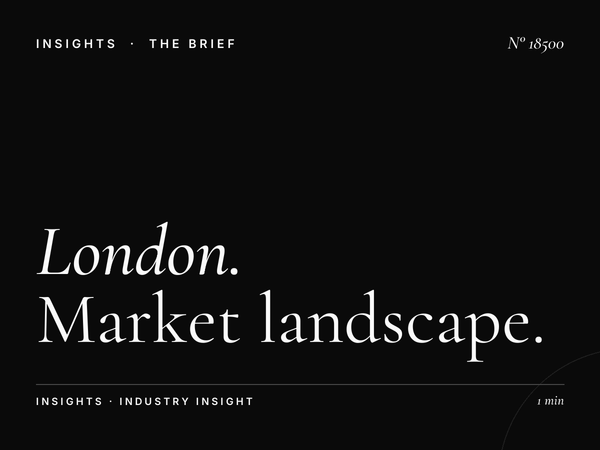 London Underground 48 Sheets Competition: Market Landscape