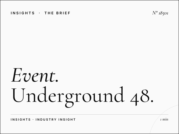 Event Advertising London: Underground 48 Sheets Promotion