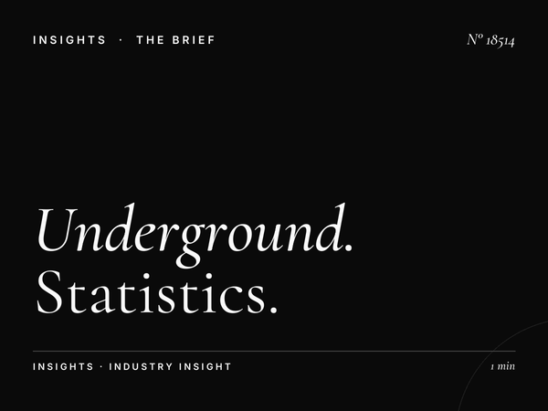Underground 48 Sheets Commuter Flow London: Statistics
