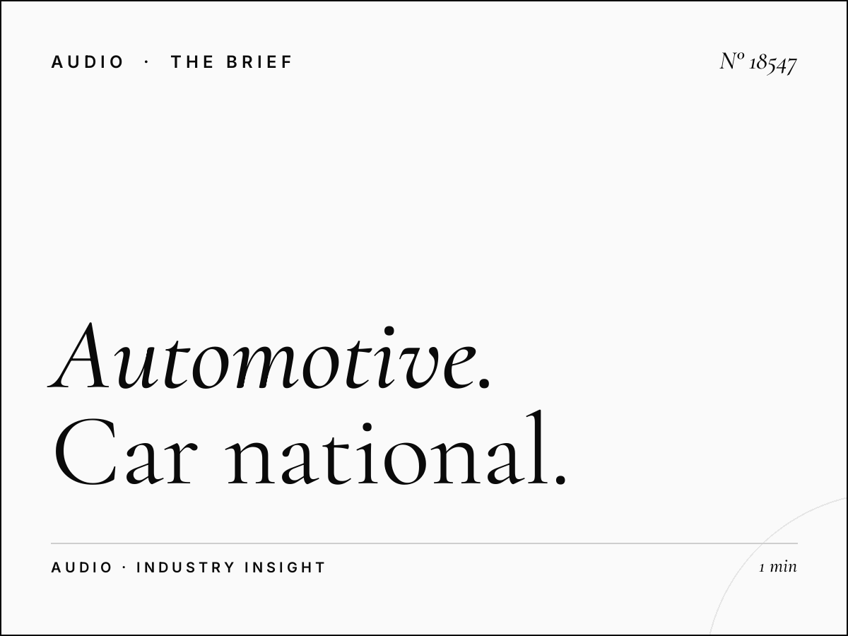 Automotive Brands Capital Radio UK: Car National Advertising
