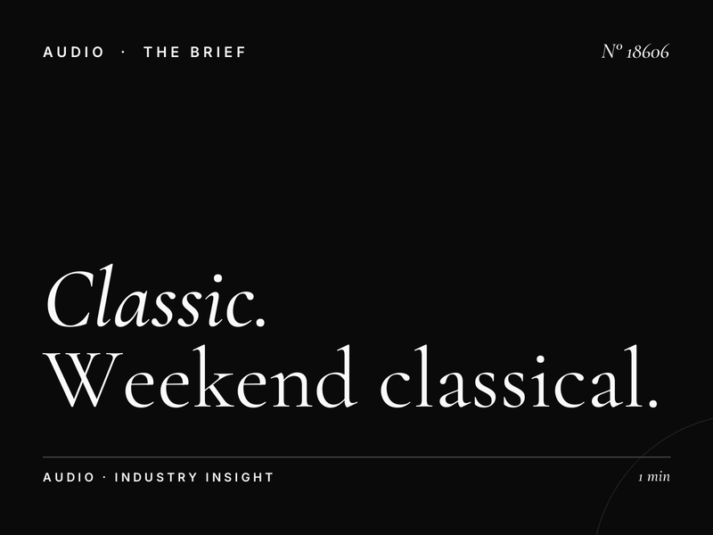 Classic FM London 100.6 Weekend: Weekend Classical Programming