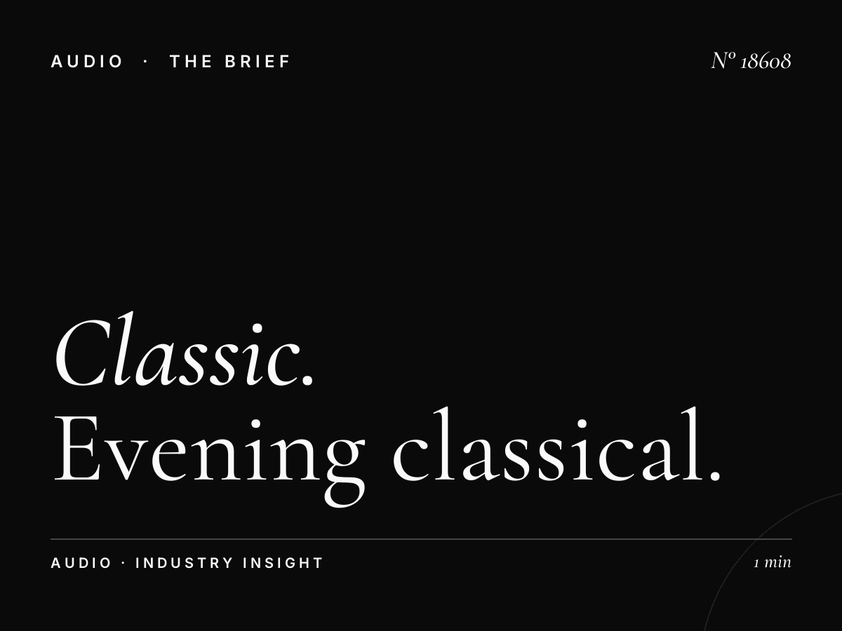 Classic FM London 100.6 Drive Time: Evening Classical Music Meets Premium Advertising Opportunity